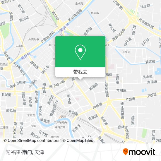 迎福里-南门地图