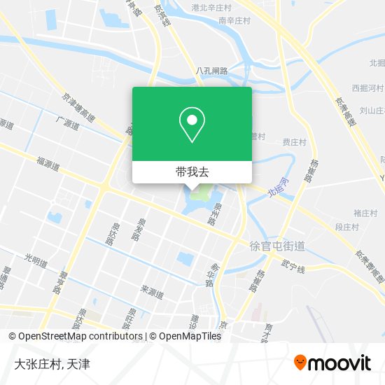 大张庄村地图