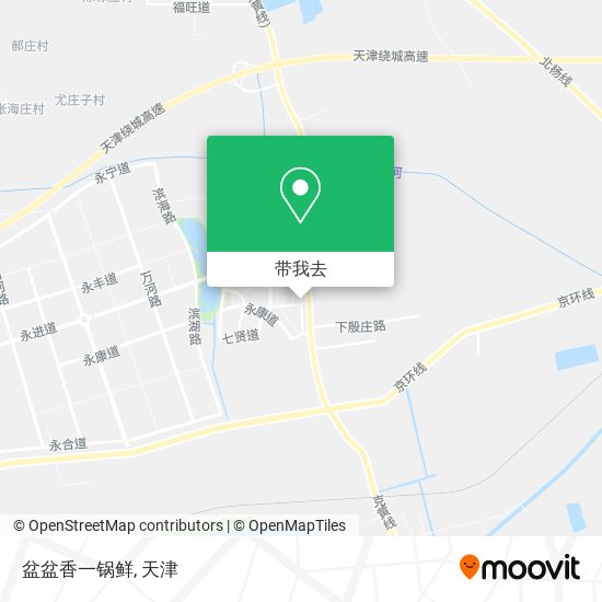 盆盆香一锅鲜地图