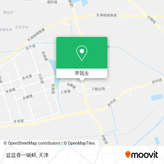 盆盆香一锅鲜地图