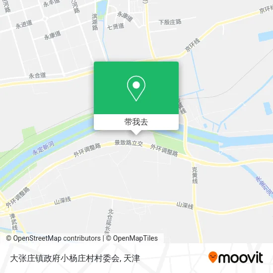 大张庄镇政府小杨庄村村委会地图
