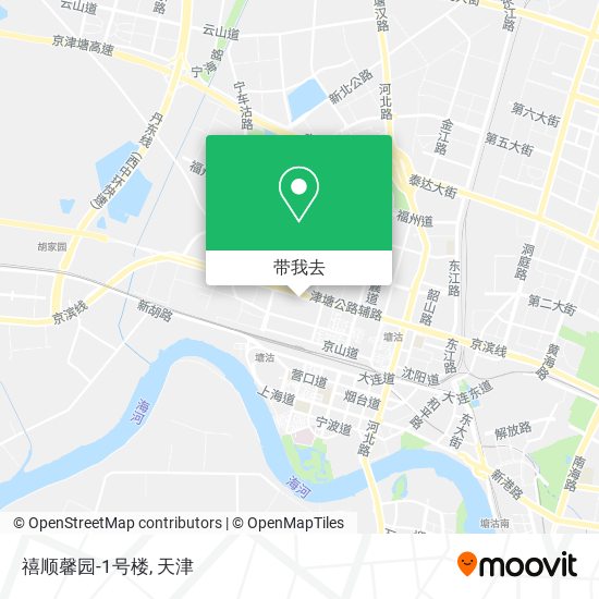 禧顺馨园-1号楼地图