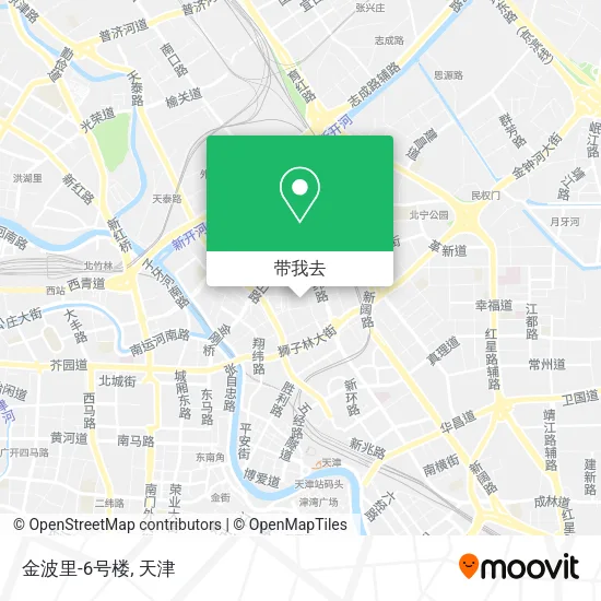 金波里-6号楼地图