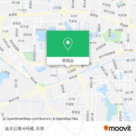 金庄公寓-6号楼地图