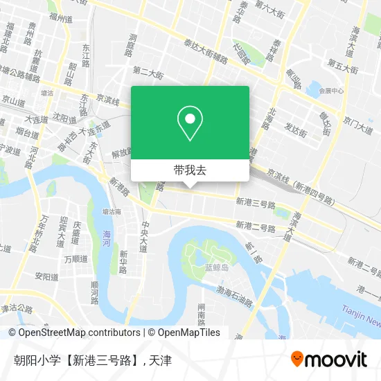 朝阳小学【新港三号路】地图