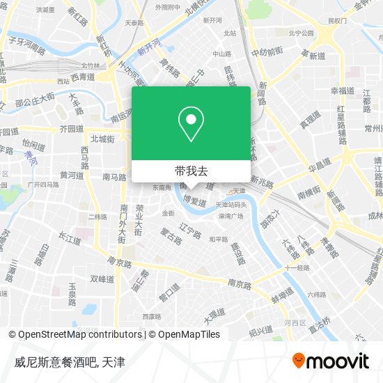 威尼斯意餐酒吧地图