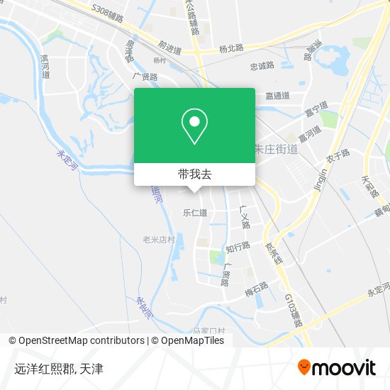 远洋红熙郡地图
