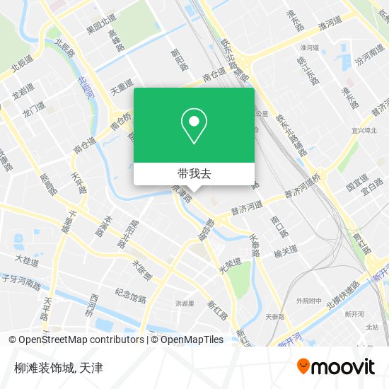柳滩装饰城地图