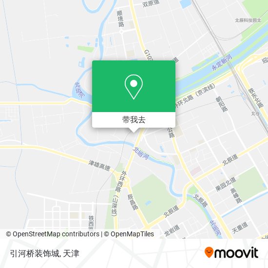 引河桥装饰城地图