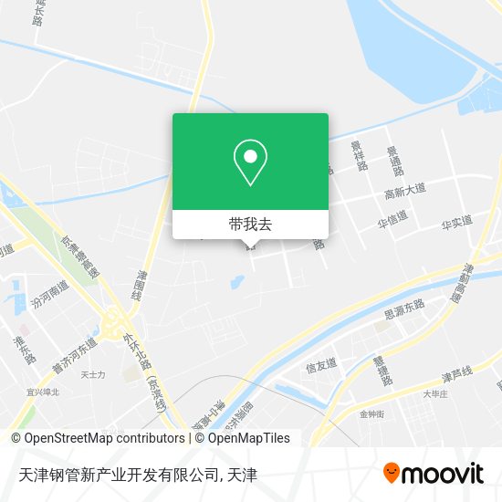 天津钢管新产业开发有限公司地图