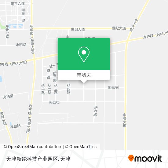 天津新纶科技产业园区地图