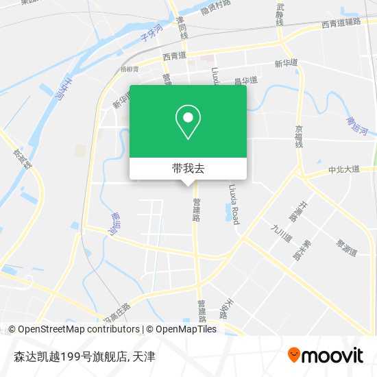 森达凯越199号旗舰店地图