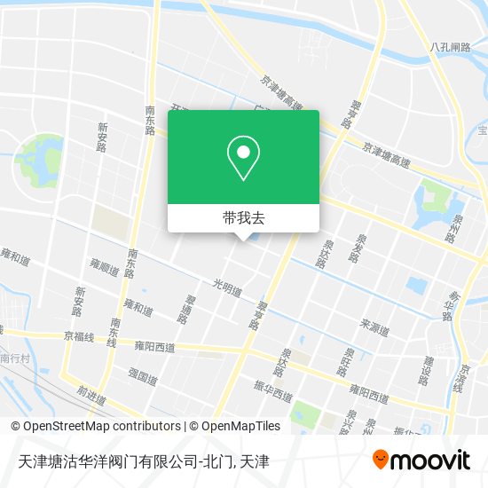 天津塘沽华洋阀门有限公司-北门地图