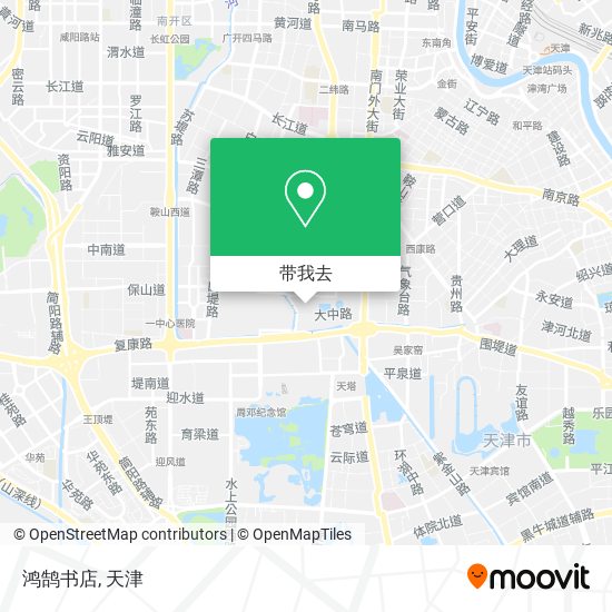 鸿鹄书店地图