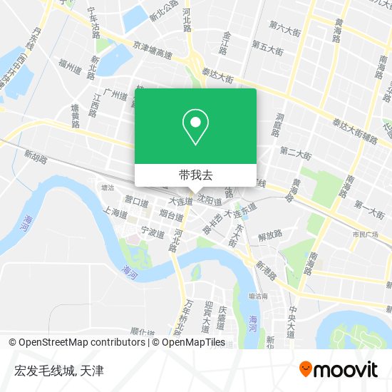 宏发毛线城地图
