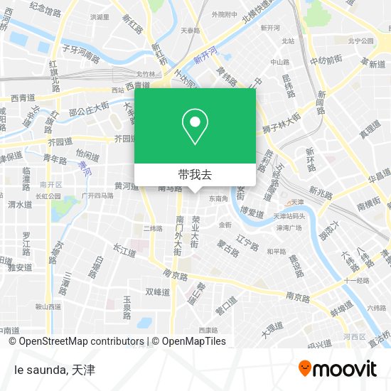 le saunda地图