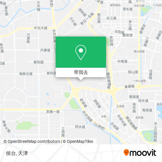 侯台地图