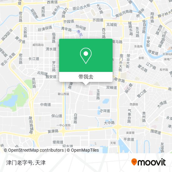 津门老字号地图
