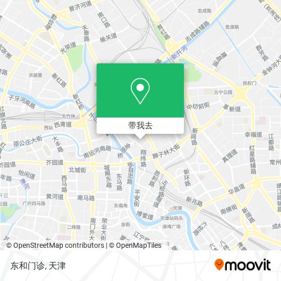 东和门诊地图