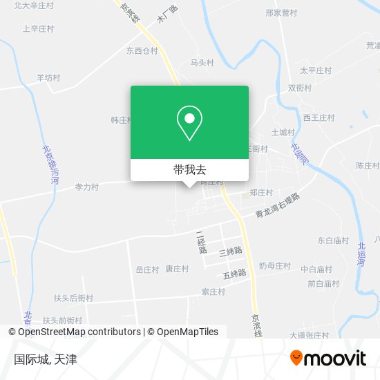 国际城地图