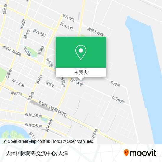 天保国际商务交流中心地图
