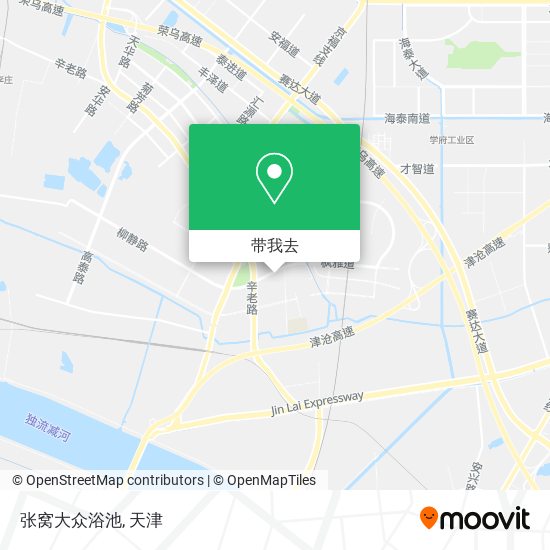 张窝大众浴池地图