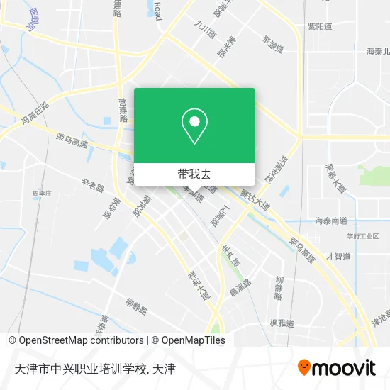 天津市中兴职业培训学校地图