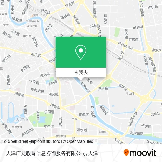 天津广龙教育信息咨询服务有限公司地图