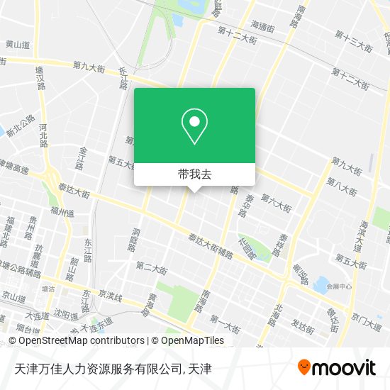 天津万佳人力资源服务有限公司地图