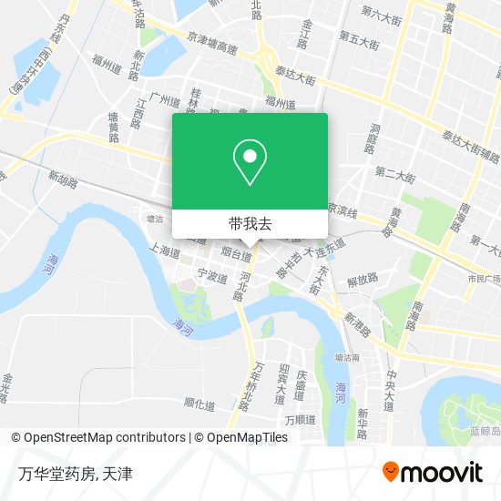 万华堂药房地图