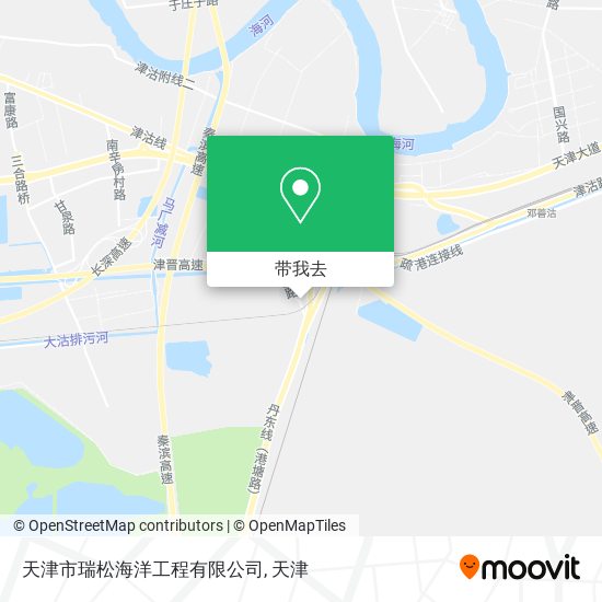 天津市瑞松海洋工程有限公司地图
