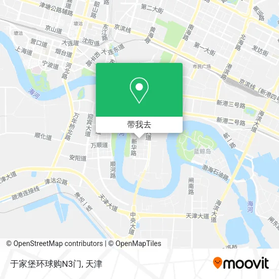 于家堡环球购N3门地图