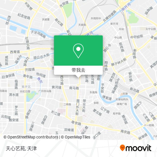 天心艺苑地图