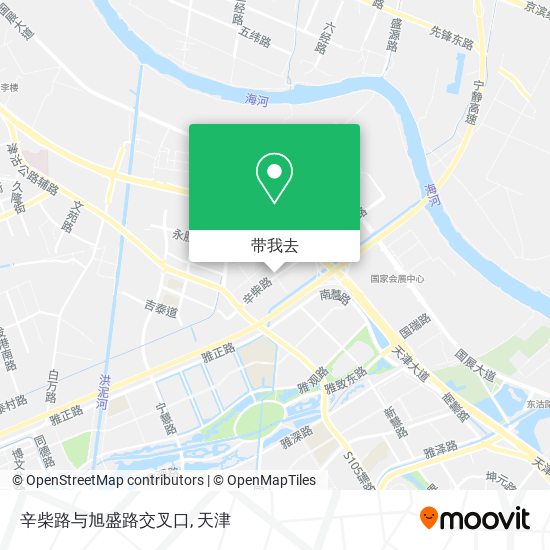 辛柴路与旭盛路交叉口地图