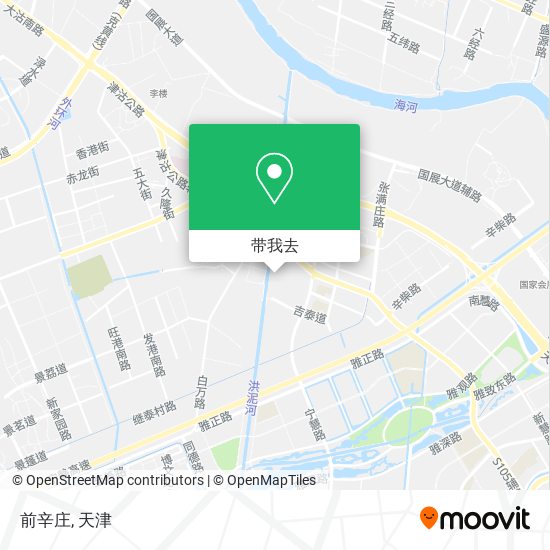 前辛庄地图