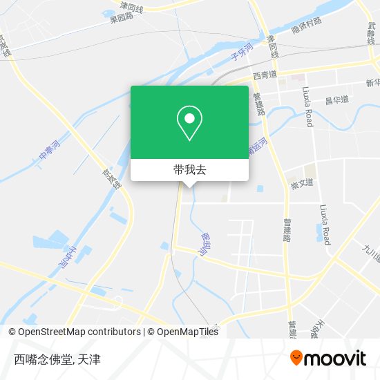 西嘴念佛堂地图