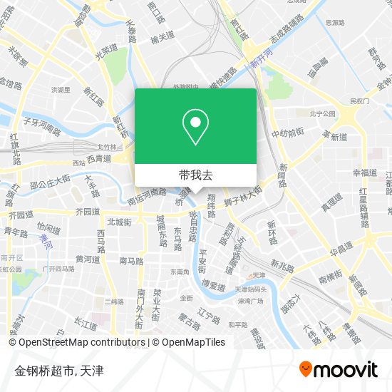 金钢桥超市地图