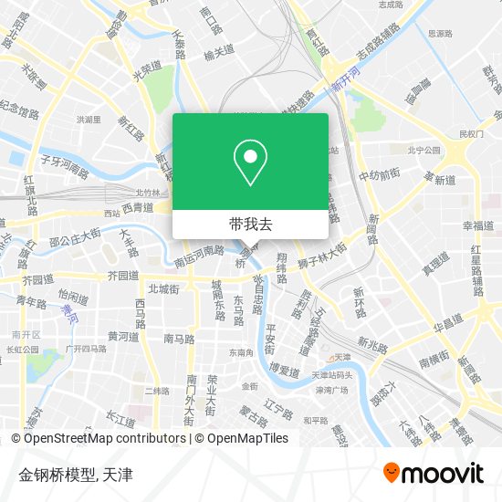 金钢桥模型地图