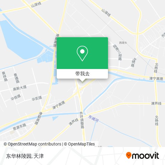 东华林陵园地图