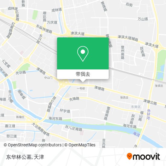 东华林公墓地图