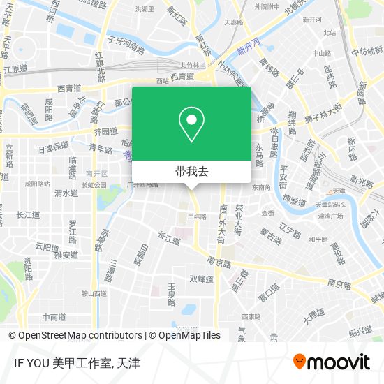 IF YOU 美甲工作室地图