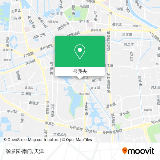 瀚景园-南门地图