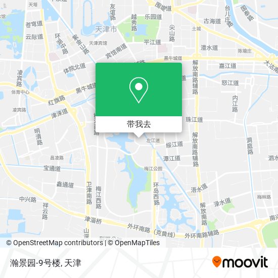 瀚景园-9号楼地图