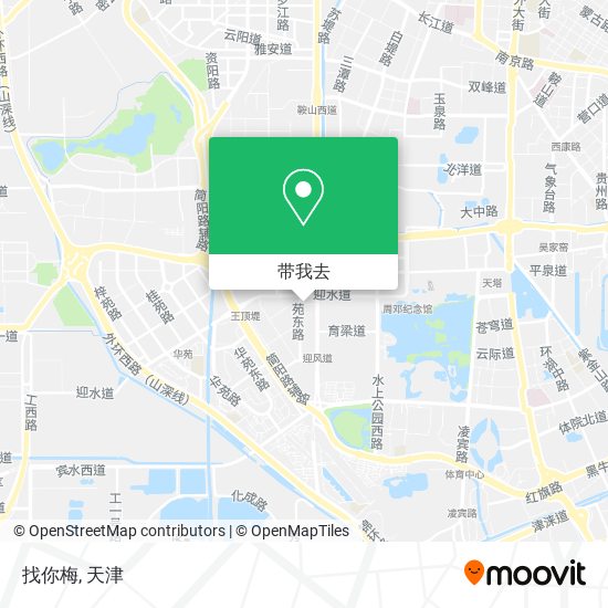 找你梅地图