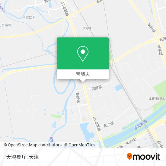 天鸿餐厅地图