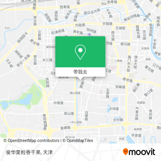 俊华栗粒香干果地图