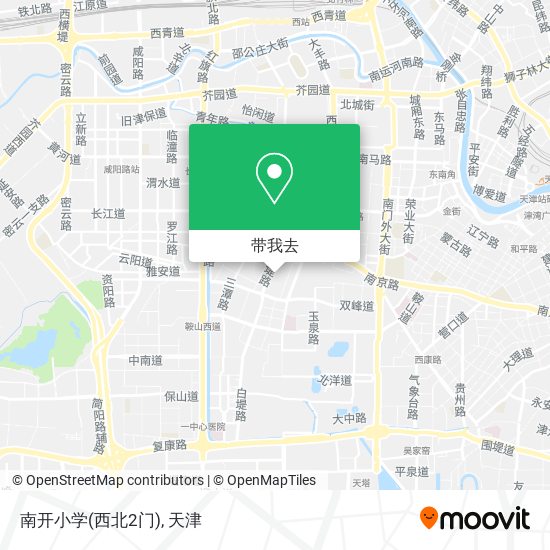 南开小学(西北2门)地图