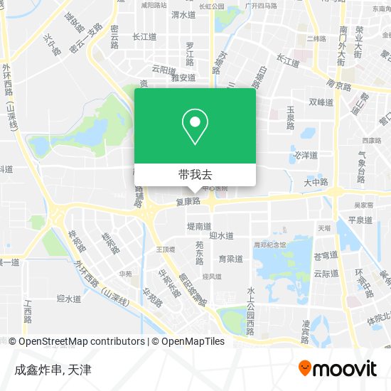 成鑫炸串地图
