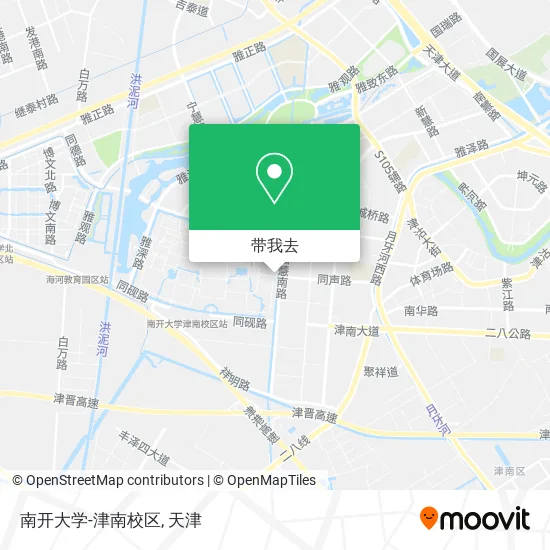 南开大学-津南校区地图