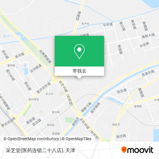 采芝堂(医药连锁二十八店)地图